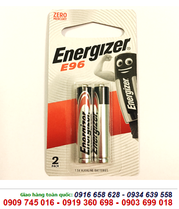 Energizer E96-BP2; Pin AAAA 1.5v Alkaline Energizer E96-BP2, LR8D425 